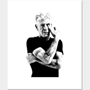 Anthony Bourdain ⚡ ☠💀 ϟ Posters and Art